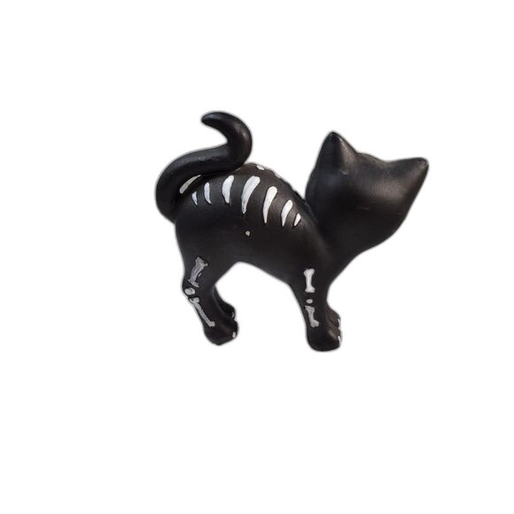 Skeleton Cat Figurine Mexican Day of the Dead - Picture 4 of 7